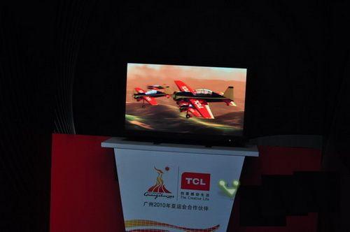 TCL 3D電視閃亮CEF，3D電視在2010真的“火”了