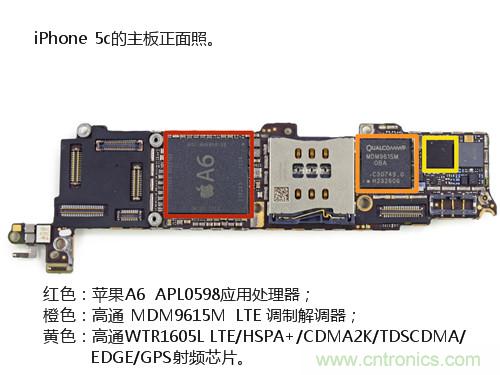 內部能否出“彩”？“五彩機身”iPhone 5C拆解揭秘