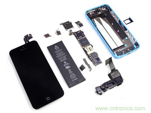 內部能否出“彩”？“五彩機身”iPhone 5C拆解揭秘
