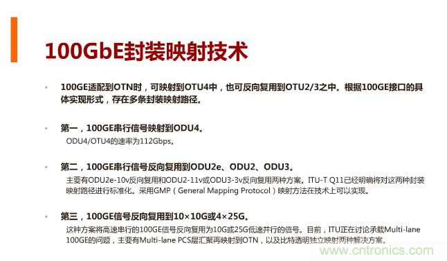 一張圖讓你遍知100G傳輸技術！