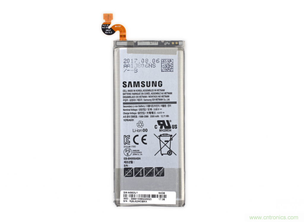 三星Note 8拆解，模塊化+分離式設計成趨勢？